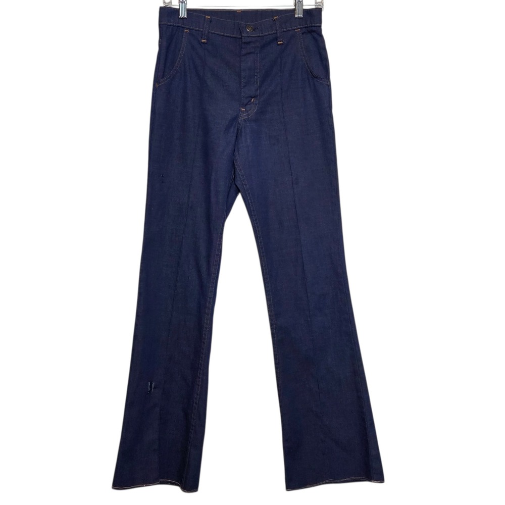 Levi's Jeans‎ Vintage Orange Tab 707 Bootcut Flare Womens 28 Dark Denim Classic